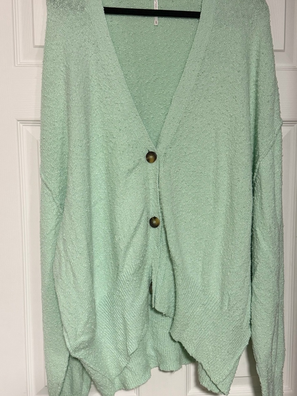 Free People Women's Found My Friend' Mint Cardi